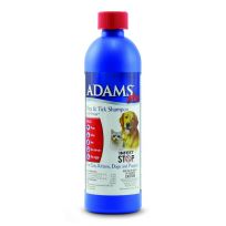 Adams Plus Flea & Tick Shampoo with Precor for Cats and Dogs, 100503441, 12 OZ