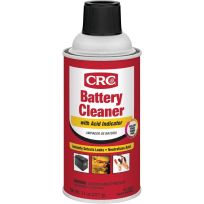 CRC Battery Cleaner with Acid Indicator, 1003640, 11 OZ