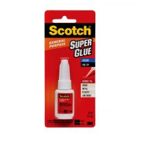 Scotch Super Glue Liquid Bottle, AD110, .18 OZ