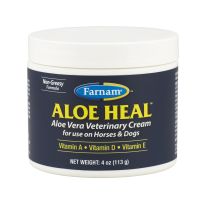 Farnam Aloe Heal Aloe Vera Veterinary Cream for Horses, 45404, 4 OZ