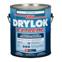 Drylok Extreme Basement & Masonry Waterproofer, 28613, Bright White, 1 Gallon