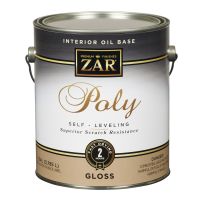 Zar Interior Oil Base Polyurethane, Gloss, 32813, 1 Gallon