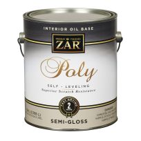 Zar Interior Oil Base Polyurethane, Semi-Gloss, 33013, 1 Gallon