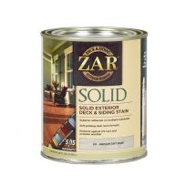 Zar Deck & Siding Solid Color Stain, Mediem Tint Base, 81112, 29 OZ