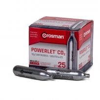 Crosman Powerlet Co2 Cartridges, 25-Count, 2311