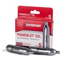 Crosman Powerlet Co2 Cartridges, 5-Count, 231B