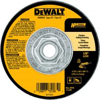 DEWALT High Performance Pipeline Wheel 4-1/2 IN X 1/8 IN, DW8435  Z