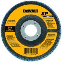 DEWALT 60 Grit XP Flap Disc, 4-1/2 IN x 7/8 IN, DW8251