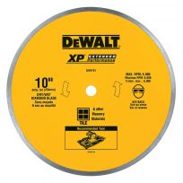 DEWALT 10 IN Diameter, 0.060-In Thickness Ceramic Tile Blade Wet, DW4761