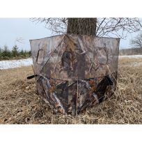 Naturescape 2 Sided See Through Camo Hub Blind, NEHB-2ST