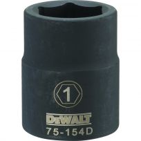 DEWALT 6-Point 3/4 Drive Deep Impact Socket, DWMT75154OSP, 1 IN