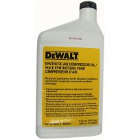 DEWALT Synthetic Air Compressor Oil, D55001, 32 OZ