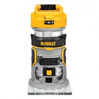 DEWALT Variable Speed Brushless Fixed Cordless Router (Bare Tool), 1/4 IN, 20V MAX, DCW600B