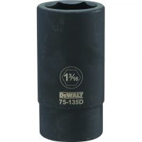 DEWALT 6-Point  3/4 Drive Deep Impact Socket, DWMT75135OSP, 1-3/16 IN