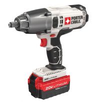 Porter-Cable Drive Cordless Impact Wrench with Battery, 20V MAX, 1/2 IN, PCC740LA