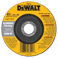 DEWALT Aluminum Wheel, 4-1/2 IN x 1/4 IN, DW8404