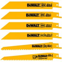 DEWALT Reciprocating Blade Set, 6-Piece, DW4856