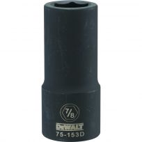 DEWALT 6-Point 3/4 Drive Deep Impact Socket, DWMT75153OSP, 7/8 IN