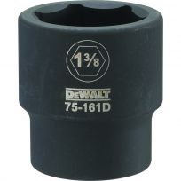 DEWALT 6-Point 3/4 Drive Standard Impact Socket, DWMT75161OSP, 1-3/8 IN