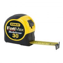 Stanley Tape Rule with Bladearmor Coating, 33-730, 30 FT