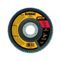 DEWALT 40 Grit Zirconia Flap Disc, 4-1/2 IN x 7/8 IN, DW8306