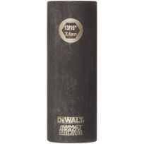 DEWALT 6-Point 1/2 IN Drive Impact Deep Socket, DW22912, 13/16 IN