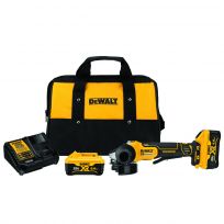 DEWALT Brushless Paddle Switch Small Angle Grinder with Kickback Brake Kit, 20V MAX XR, 4.5 IN, DCG413R2