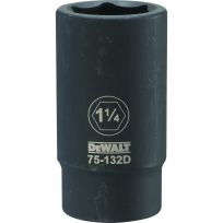 DEWALT 6-Point 3/4 Drive Deep Impact Socket, DWMT75132OSP, 1-1/4 IN