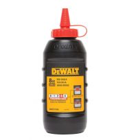 DEWALT Chalk- Red, 8 OZ, DWHT47048L