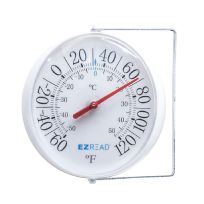 EZRead 5.5 IN White Dial Thermometer with Bracket, 840-0007