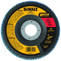 DEWALT 80 Grit Zirconia Flap Disc, 4-1/2 IN x 7/8 IN, DW8309