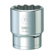 DEWALT 12-Point 3/4 IN Drive Socket, SAE, DWMT74600OSP, 1-3/8 IN