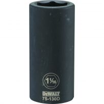 DEWALT 6-Point 3/4 Drive Deep Impact Socket, DWMT75130OSP, 1-1/16 IN