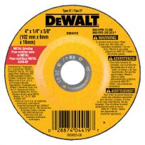 DEWALT HP Grinding Wheel, 4 IN x 1/4 IN, DW4419L
