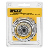DEWALT Knotted Cup Brush, 4 IN, DW4916