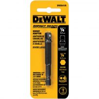 DEWALT 1/4 IN Hex Shank To 1/4 IN Socket Adapter, DW2541IR