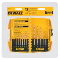DEWALT Titanium Drill Bit Set, 13-Piece, DW1363