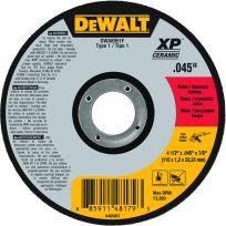 DEWALT Type1 XP CER Cut-Off Blade, 4-1/2 x .045 x 7/8, DWA8951F