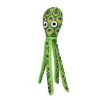 Tuffy's Ocean Creature Squid Dog Toy, T-OC-SQUID-GN