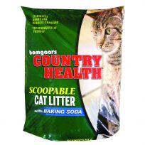 COUNTRY HEALTH™ Scoopable Cat Litter with Baking Soda, CCLCH25BBSOC, 25 LB Bag