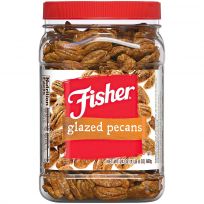Fisher Glazed Pecans, P27066, 24 OZ