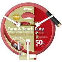 Apex Farm & Ranch All Rubber Hose, 1133461, 3/4 IN x 50 FT