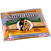 St. Albans Bay Suet Plus® Mealworms & Nuts, 212, 11 OZ