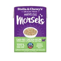 Stella & Chewy's Cat Marvelous Morsels - Cage Free Chicken Recipe, CAT-MM-C-5.5, 5.5 OZ Box