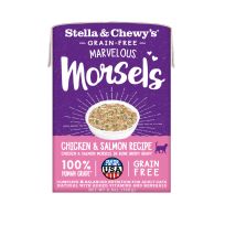 Stella & Chewy's Cat Marvelous Morsels - Chicken & Salmon Medley, CAT-MM-CHSM-5.5, 5.5 OZ Box