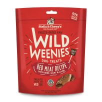 Stella & Chewy's Wild Weenies - Red Meat Recipe, WW-RM-3.25, 3.25 OZ Bag