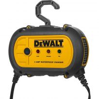 DEWALT Waterproof Charger and Maintainer with Cable Clamps, DXAEWPC4