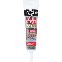 DAP Kwik Seal Ultra Sealant, 7079818914, Gloss White, 5.5 OZ