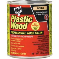 DAP Plastic Wood Professional Wood Filler, 7079821506, Natural, 16 OZ