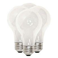 Philips Soft White Medium Base A19 Halogen Light Bulb, 120 V, 53 W, 4-Pack, 434324